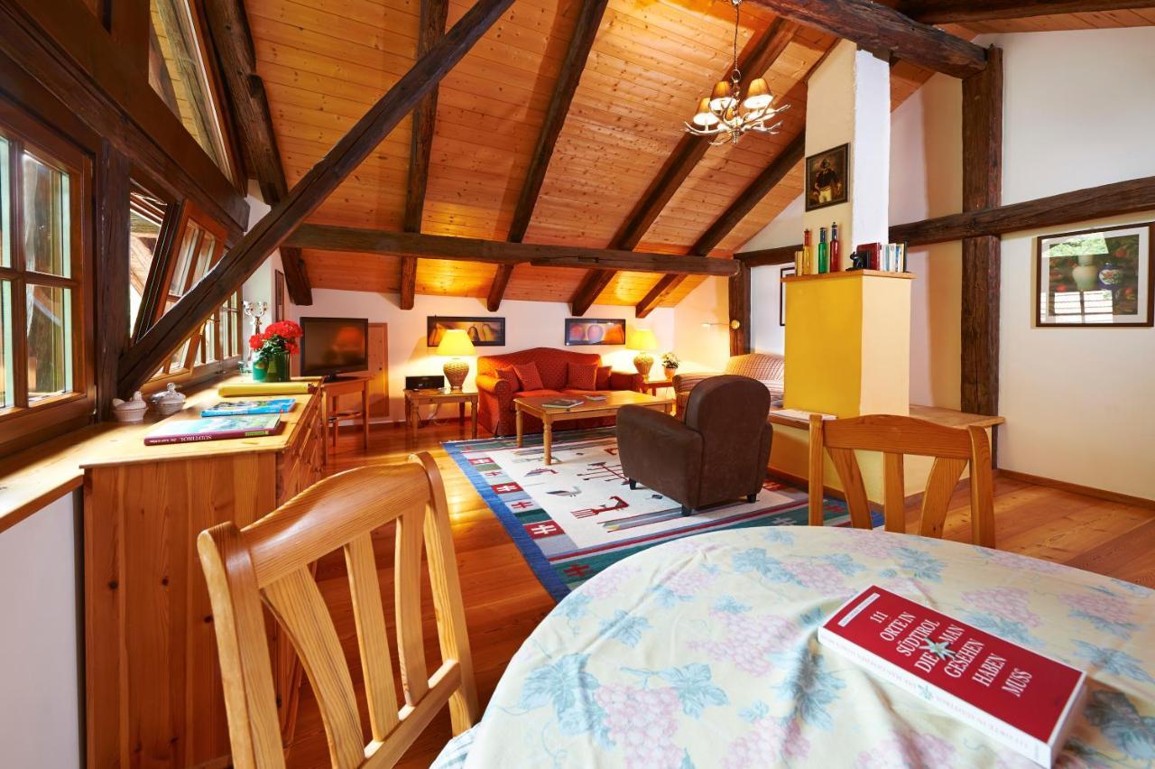 לאנה Ferienapartments Gutshof Brandis מראה חיצוני תמונה